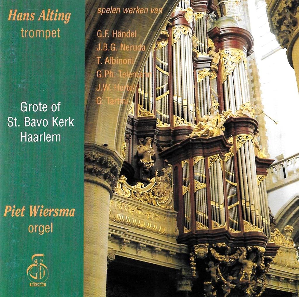 PIET WIERSMA / ORGEL & HANS ALTING / TROMPET - ST . BAVO., Ophalen of Verzenden, Zo goed als nieuw, Koren of Klassiek