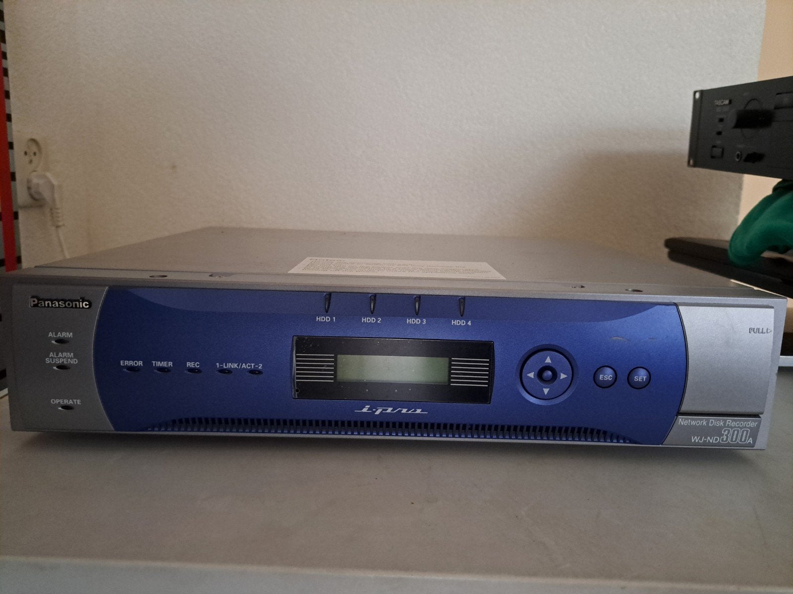 Panasonic WJ-ND300A Netwerk Disk Recorder, Ophalen of Verzenden, Gebruikt