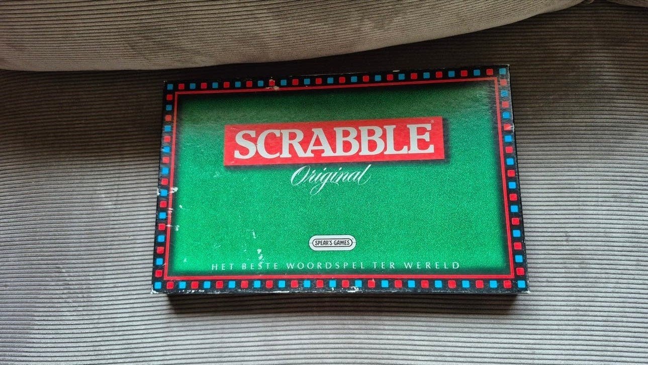Scrabble Original Bordspel - Compleet en in goede staat, Drie of vier spelers, Ophalen of Verzenden, Zo goed als nieuw, Jumbo