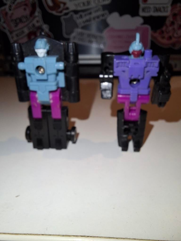 Transformers G1 Micromaster Battle Squad Fireshot & Vanquish, Verzamelen, Transformers, Gebruikt, G1, Overige rassen, Ophalen of Verzenden