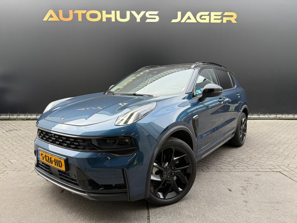 Lynk & Co 01 1.5 Pano 360 Memory Carplay Hybride Automaat, Stof, Euro 6, Blauw, 120 €/maand