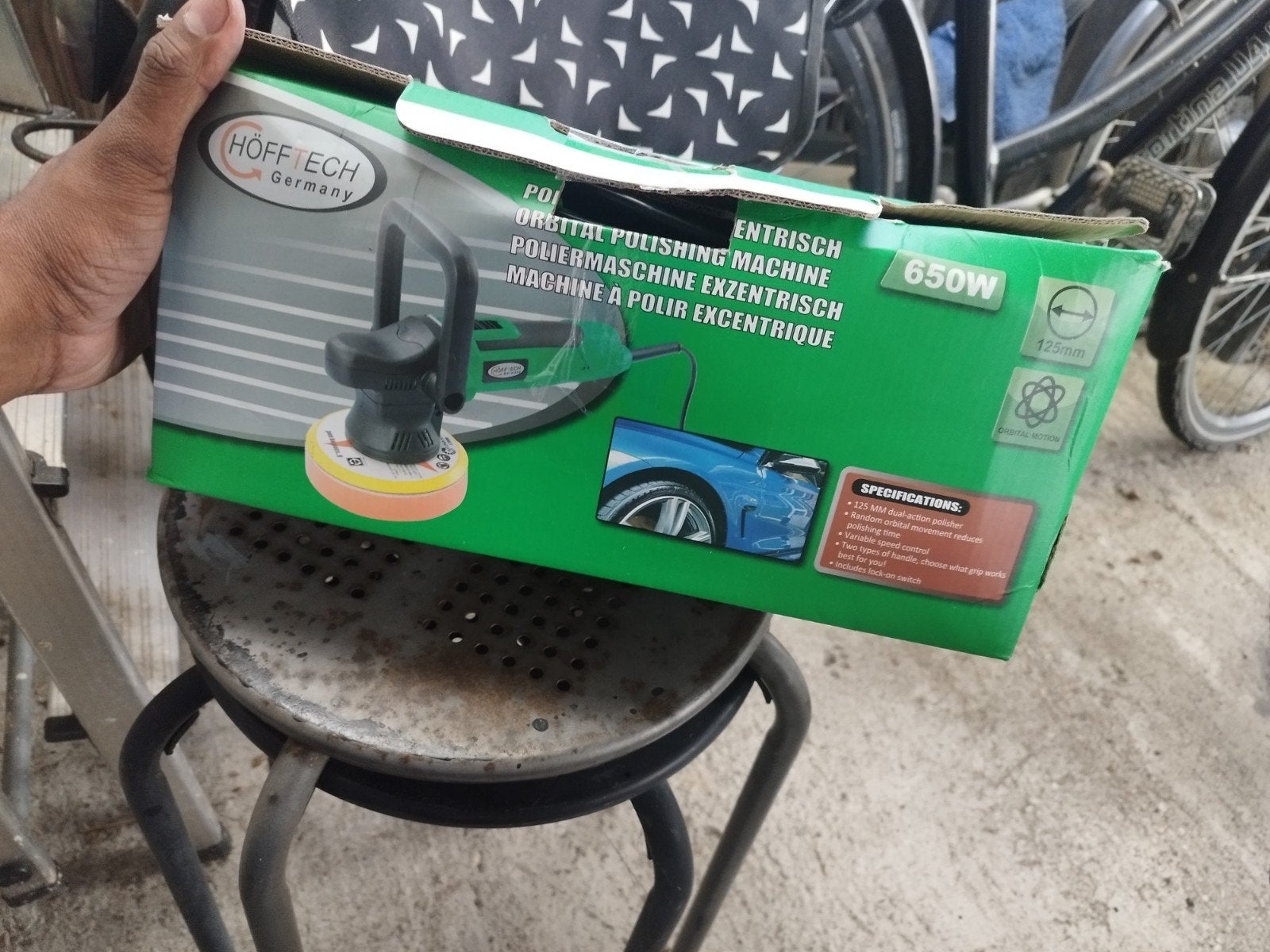 Poets/polijs machine, Ophalen, Zo goed als nieuw, Minder dan 700 watt, Overige typen