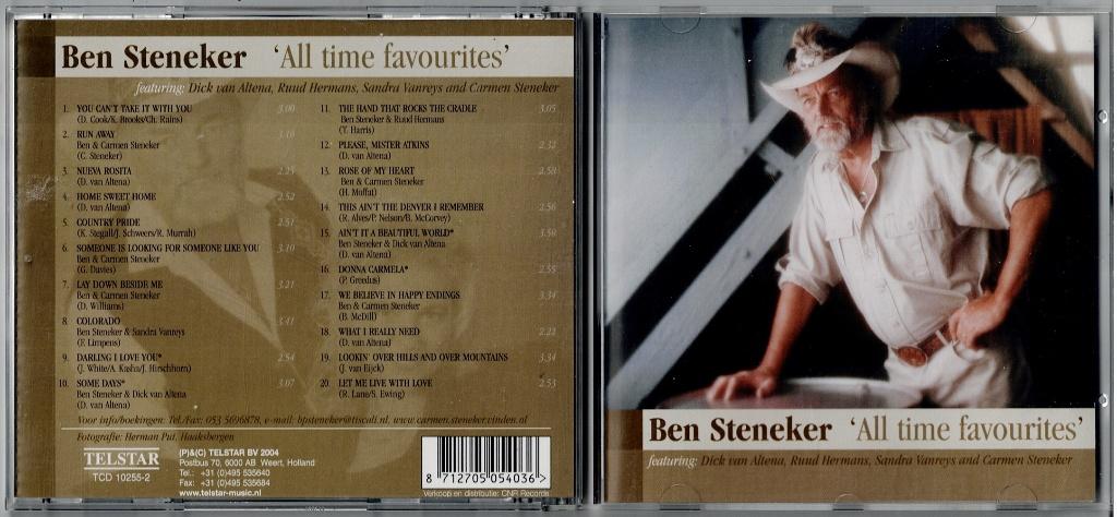 Ben Steneker ' All time favorites, Ophalen of Verzenden, Gebruikt