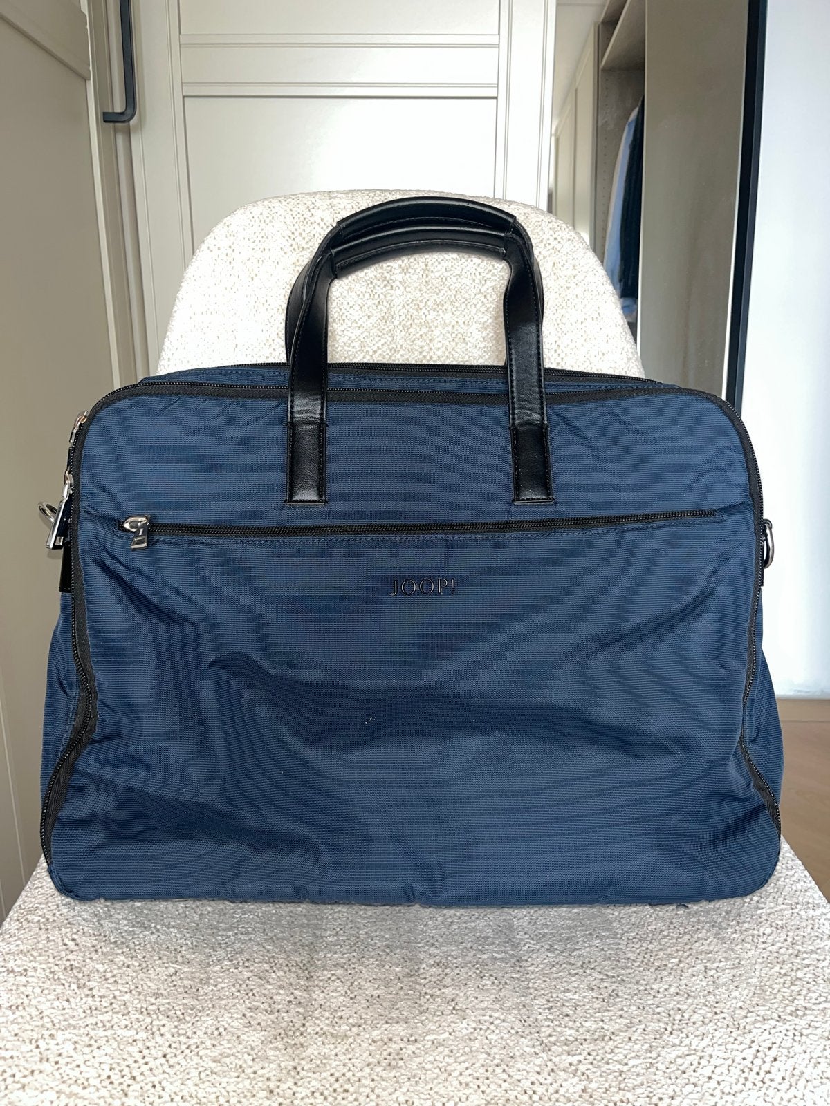 Joop! Laptoptas - Blauw, Verzenden, Zo goed als nieuw, Overige typen