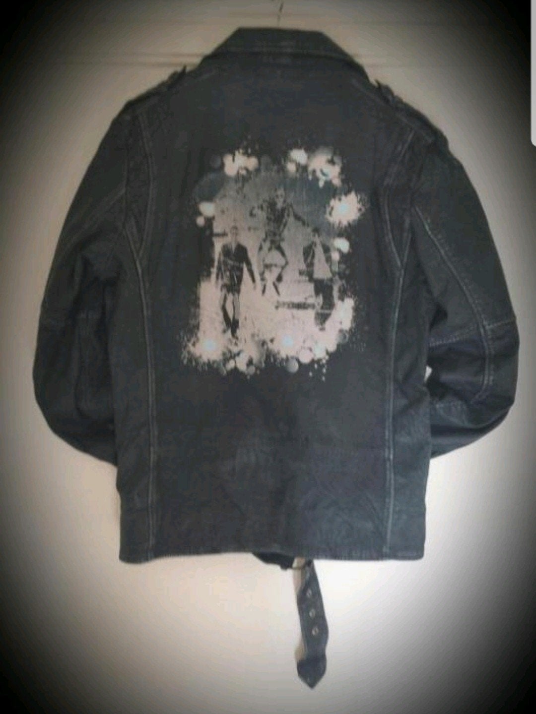 Leren Bikerjack Heren Grijs Mays & Rose Maat M, Mays & Rose, Maat 48/50 (M), Nieuw, Ophalen of Verzenden
