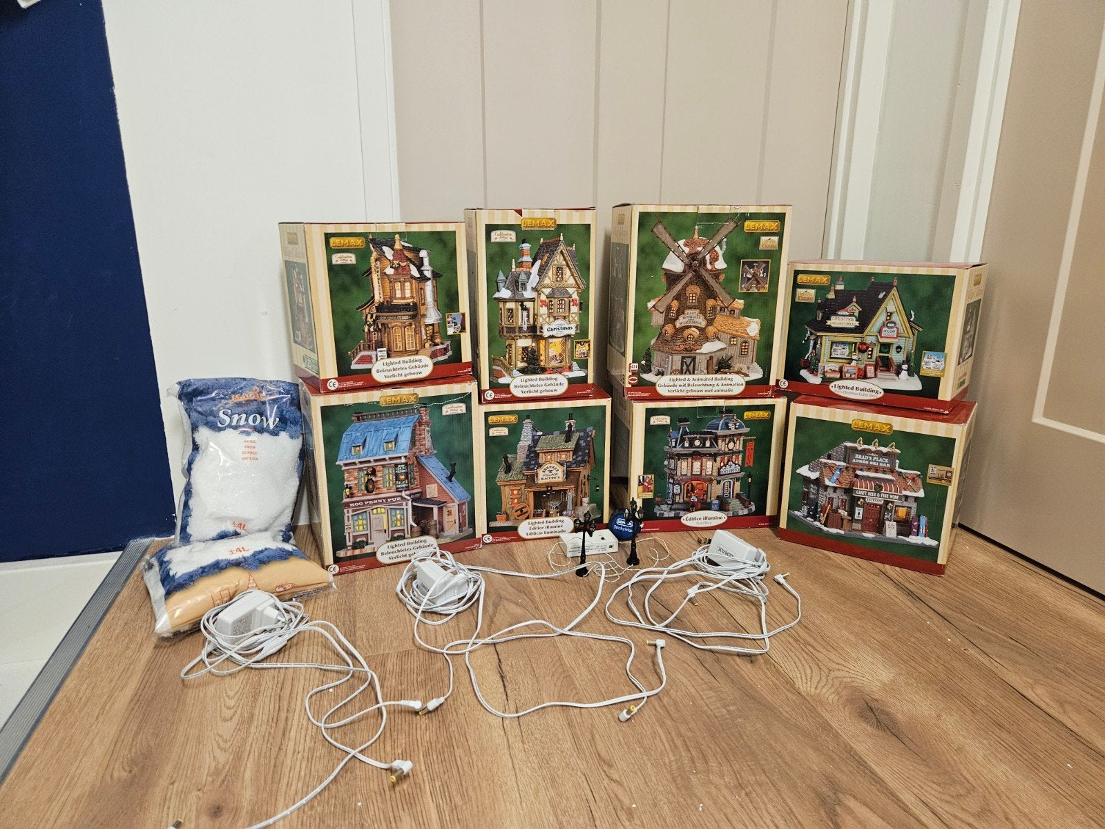 Lemax kerstdorp, Diversen, Ophalen