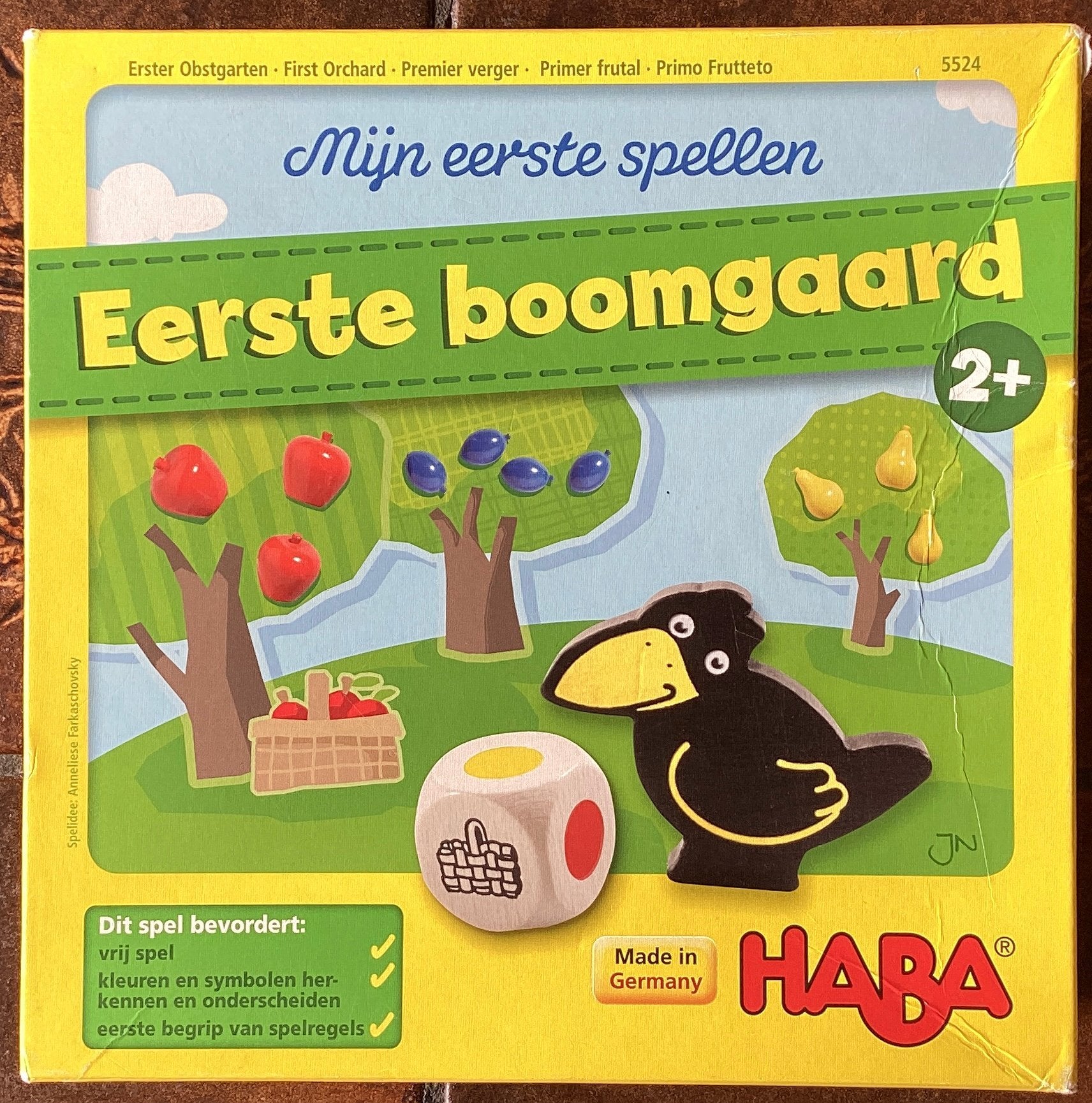 HABA mijn eerste boomgaard vanaf 2 jaar, Ophalen of Verzenden, Zo goed als nieuw
