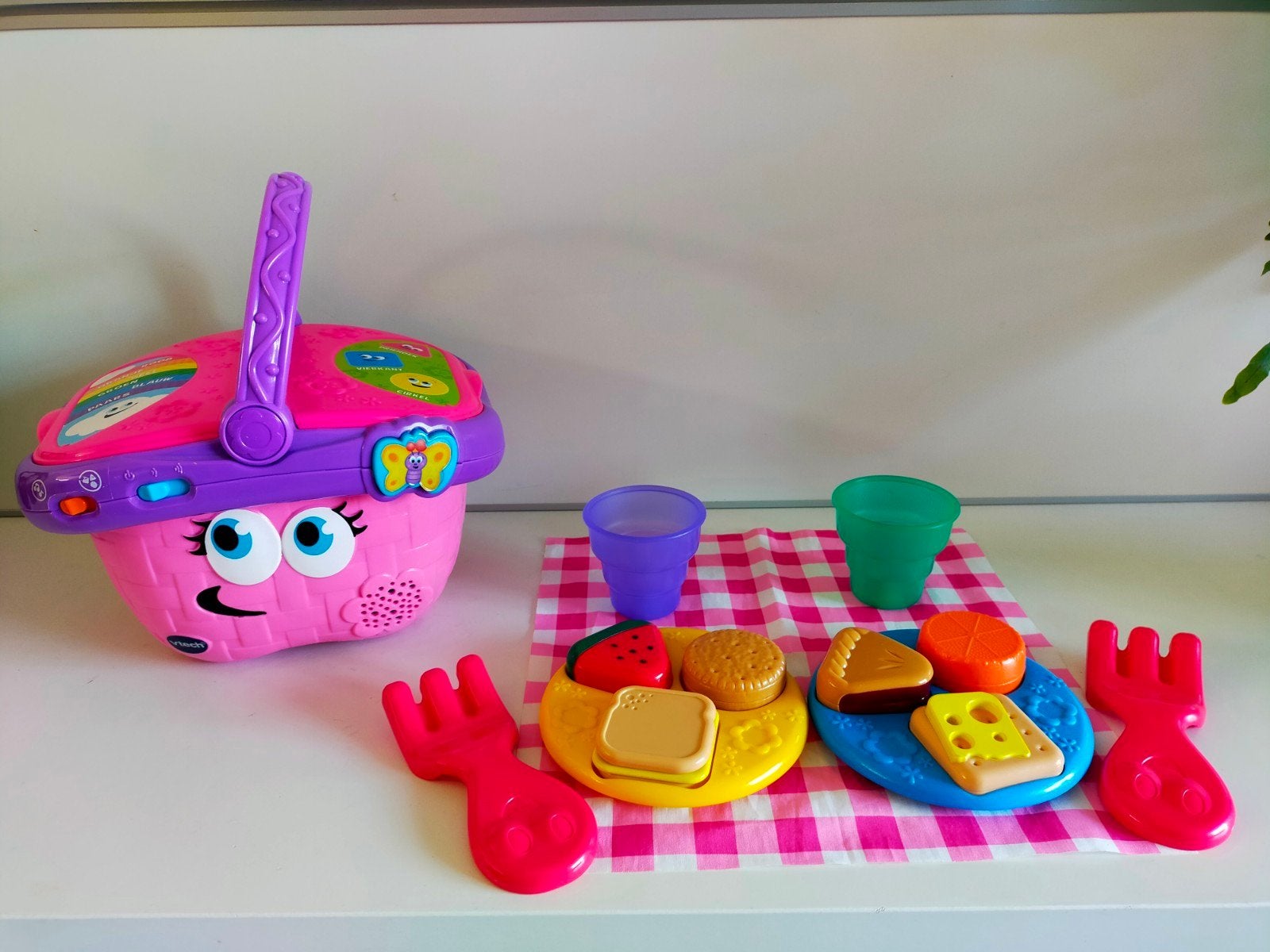 Zgan! Vrolijke VTech vormenset Picknickpret!, Ophalen of Verzenden, Zo goed als nieuw, 6 maanden tot 2 jaar