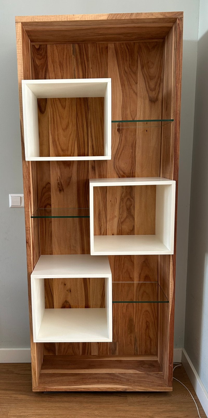 Xooon kast, Huis en Inrichting, Ophalen, Met plank(en), Gebruikt, Glas