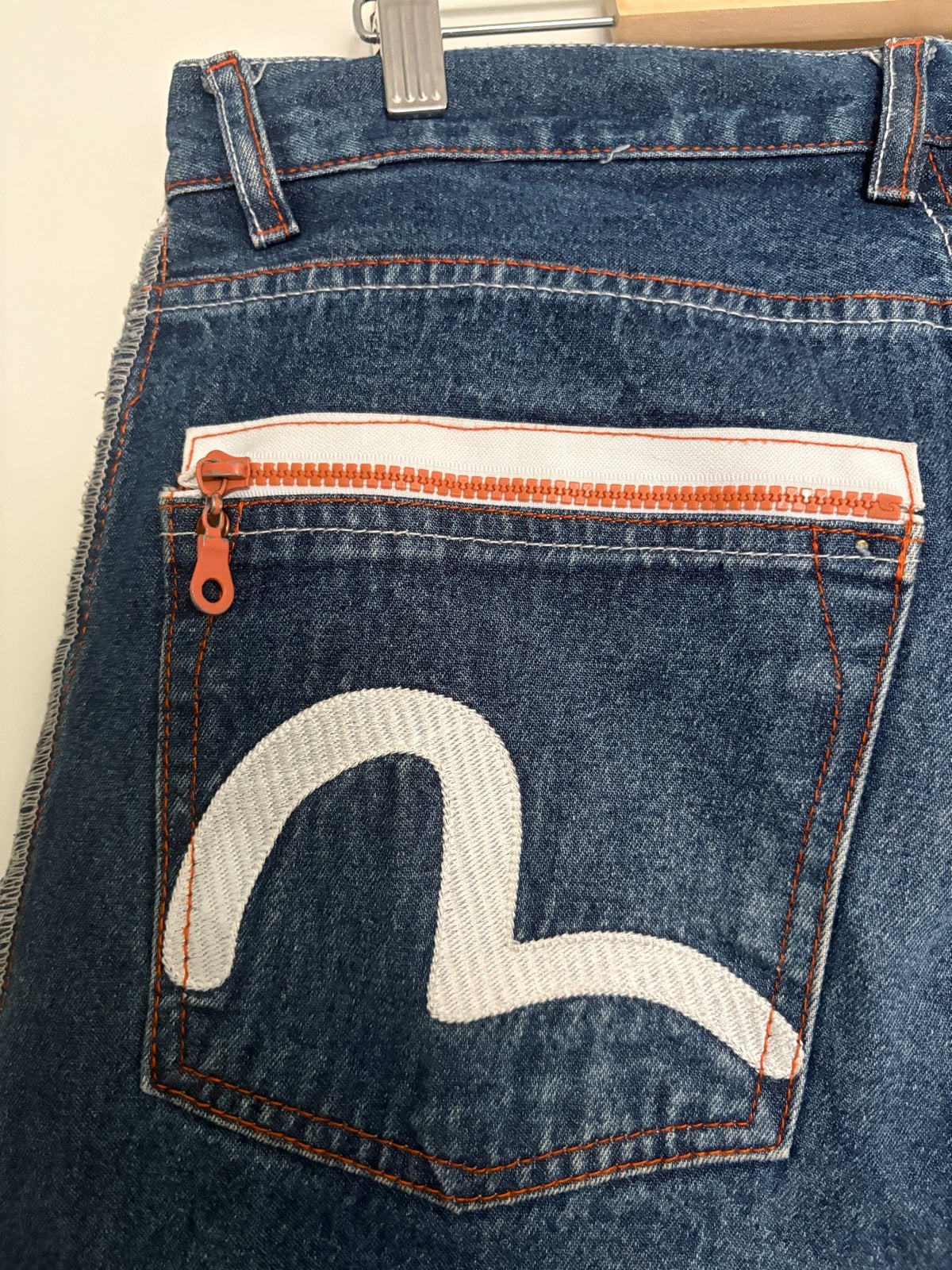 Evisu Special Edition Jeans Maat S, Ophalen of Verzenden, Zo goed als nieuw, Blauw