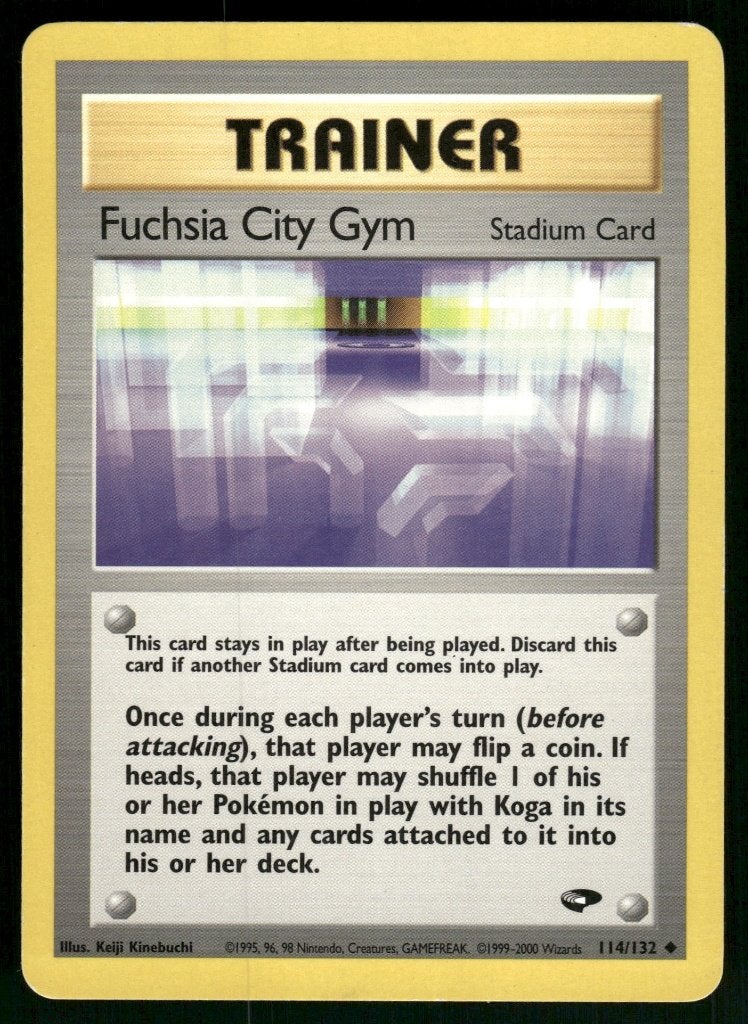 Fuchsia City Gym 114/132 - Gym Challenge (NM), Verzenden, Gebruikt