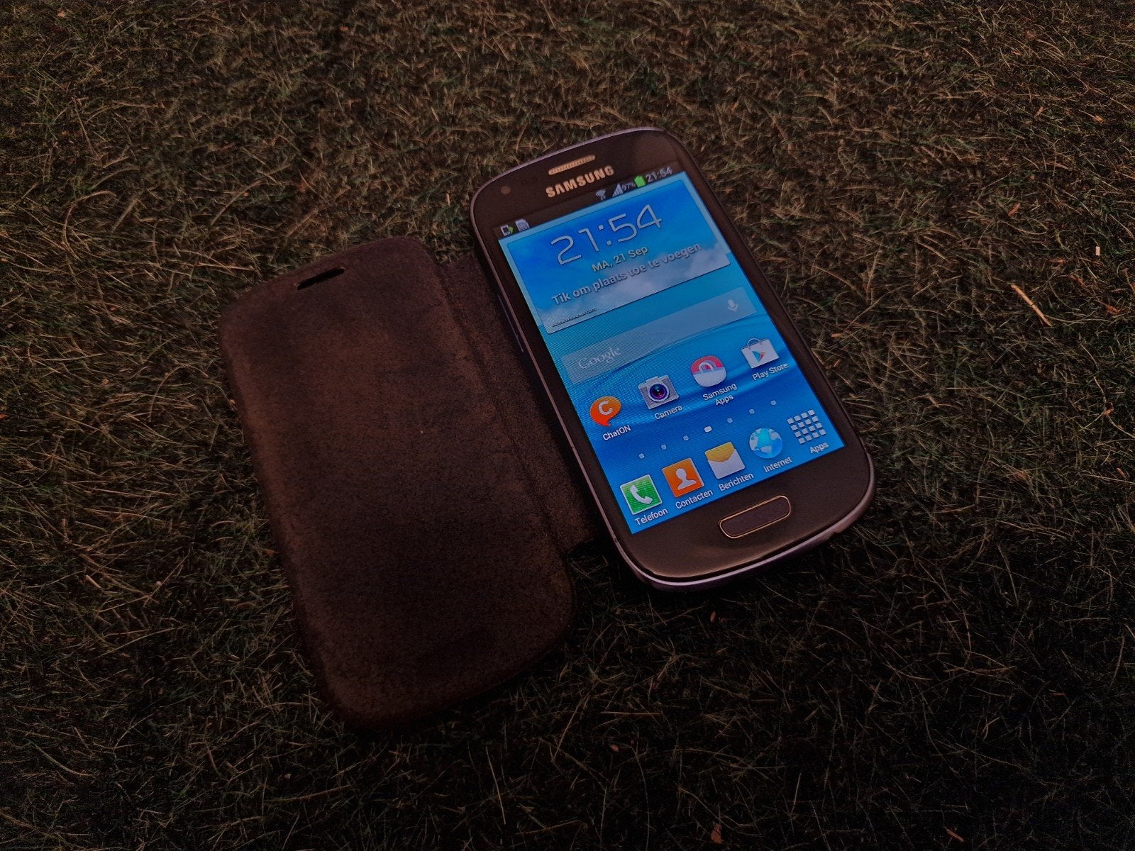 Samsung Galaxy S3 Mini GT-I8190 - 8GB (Lees beschrijving!), Telecommunicatie, Gebruikt, Blauw, Touchscreen, 3 tot 6 megapixel