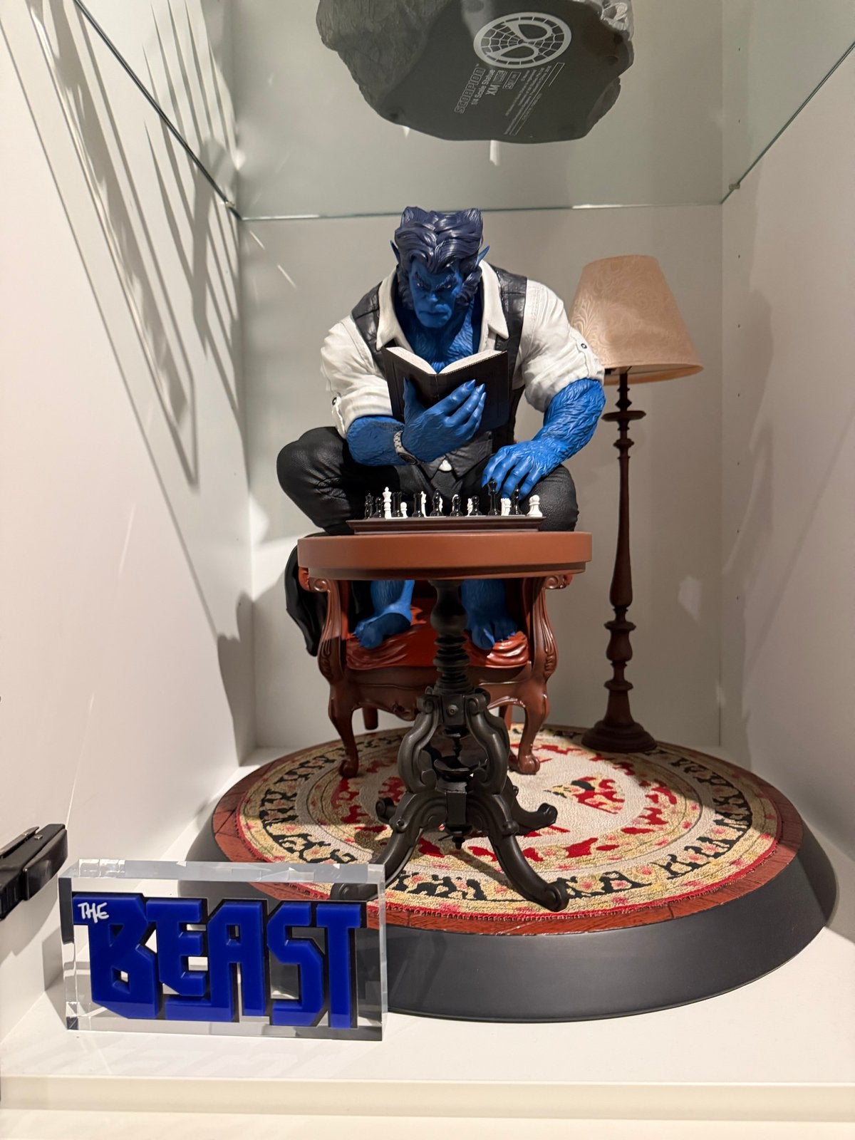 X-Men Beast Marvel Comics beeldje schaakstuk, Verzamelen, Ophalen of Verzenden, Zo goed als nieuw, Fantasy
