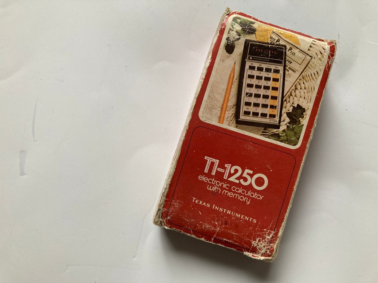 Texas Instruments TI-1250 (1975), Diversen, Rekenmachines, Ophalen of Verzenden, Gebruikt