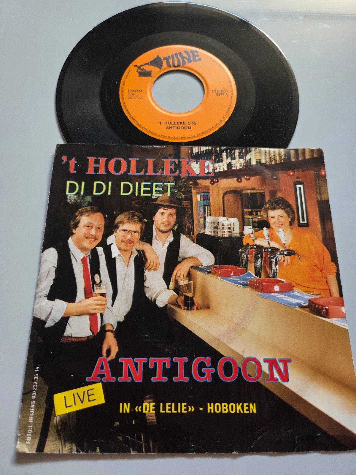 Antigoon - 'T holleke, Ophalen of Verzenden, Gebruikt, 7 inch, Single