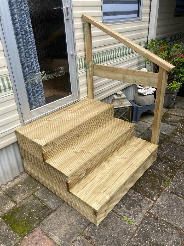 Opstap "Deluxe" in ELKE HOOGTE leverbaar!, Ophalen of Verzenden, Nieuw
