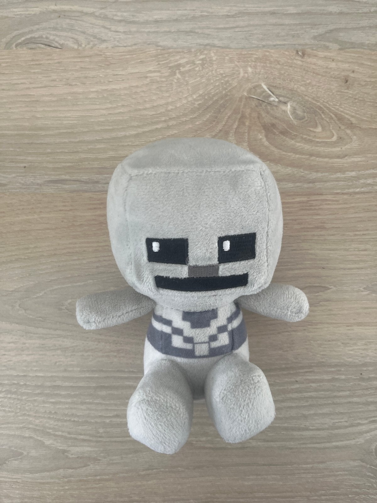 Minecraft Skeleton Knuffel - Zo goed als nieuw, Ophalen, Overige merken, Overige karakters, Overige typen