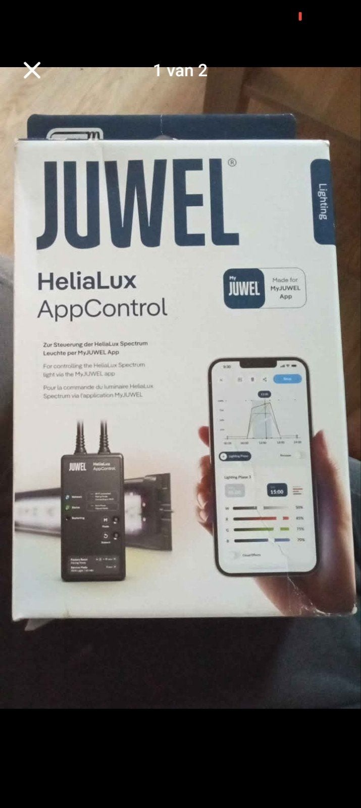 juwel helialux appcontroller nieuw in doos, App-bediening, Ophalen of Verzenden, Juwel, Verlichting of Verwarming