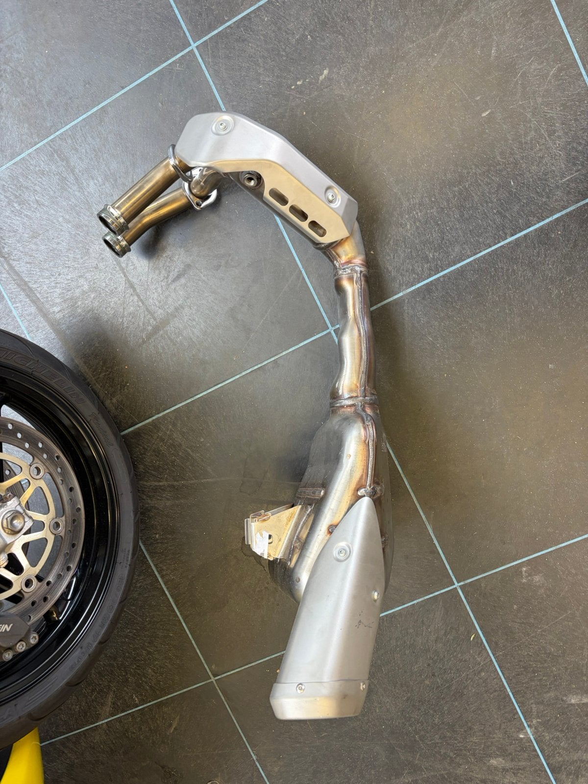 Yamaha Mt07 uitlaat nieuw!, Motoren, Ophalen of Verzenden, Nieuw