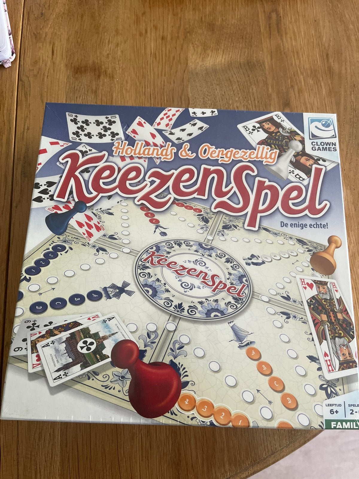 Keezenspel - Hollands & Oergezellig Bord- en Kaartspel, Een of twee spelers, Ophalen of Verzenden, Nieuw