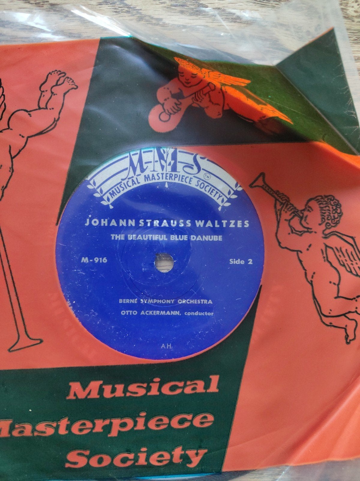 Johann Strauss Waltzes - The Emperor Waltz / Blue Danube, Cd's en Dvd's, Vinyl | Klassiek, Gebruikt, 10 inch, Ophalen of Verzenden