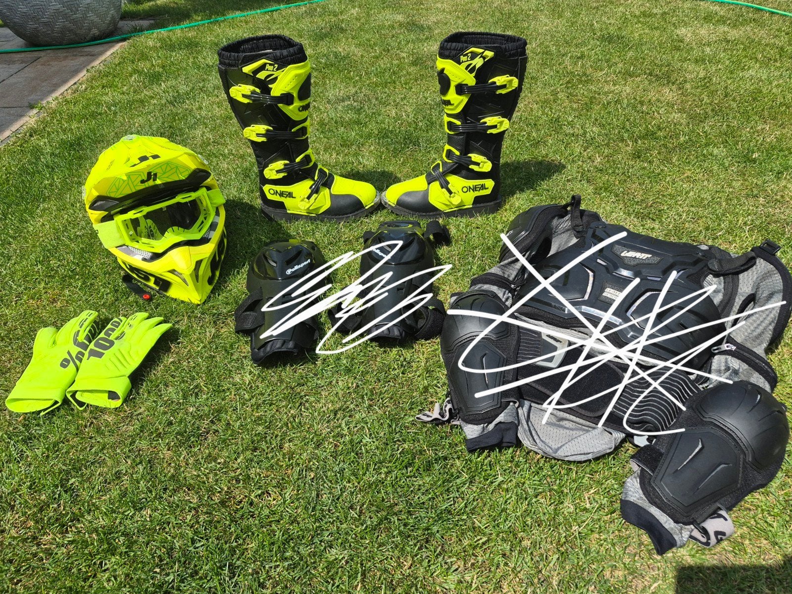 Motorcross bescherming, Ophalen, Tweedehands