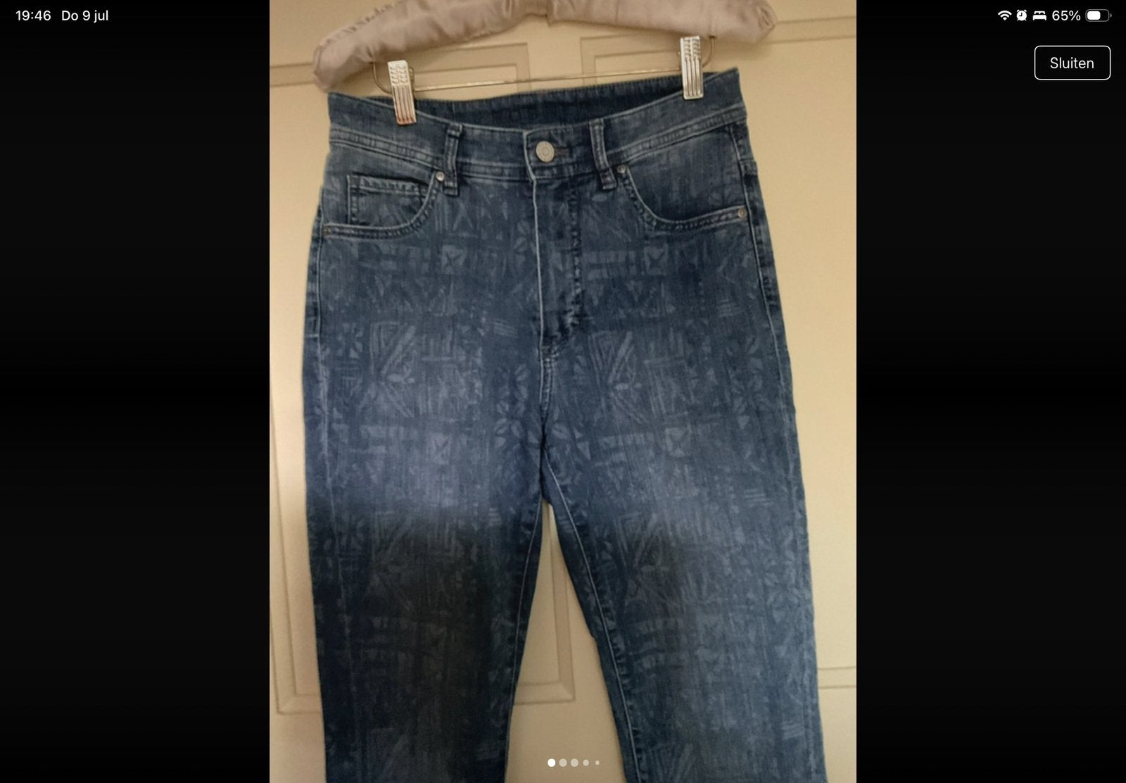 FIJNE ROSNER JEANS MODEL AUDREY MT 36, Kleding | Dames, Blauw, Ophalen of Verzenden, Maat 36 (S), Rosner
