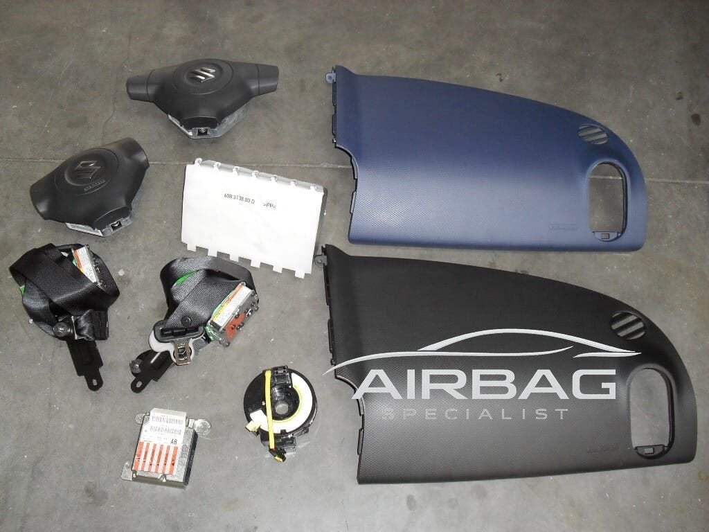 SUZUKI SPLASH 2008-2015 airbag set gordels stuur airbag, Gebruikt, -, -, Ophalen of Verzenden
