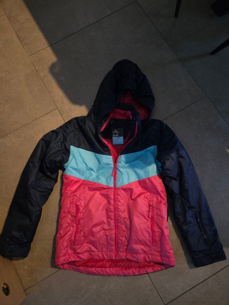 Nieuwe ski-jas maat 146-152 meisje, Jongen of Meisje, Crivit, Nieuw, Ophalen of Verzenden