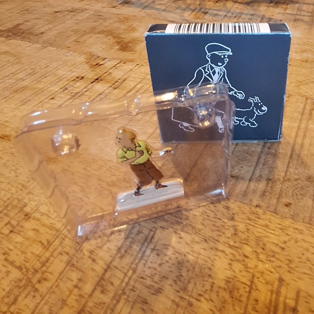 Kuifje decoratief poppetje, Verzamelen, Ophalen of Verzenden, Kuifje, Zo goed als nieuw, Beeldje of Figuurtje