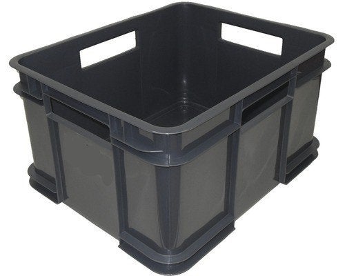 Opbergbox zwart 30 liter NIEUW 8 stuks, Ophalen, Minder dan 50 cm, Minder dan 40 cm, Krat