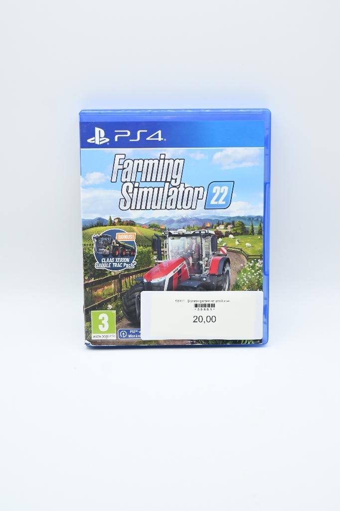 Farming Simulator 22, Spelcomputers en Games, Games | Sony PlayStation 4, Gebruikt, Vanaf 18 jaar, 1 speler, Ophalen of Verzenden