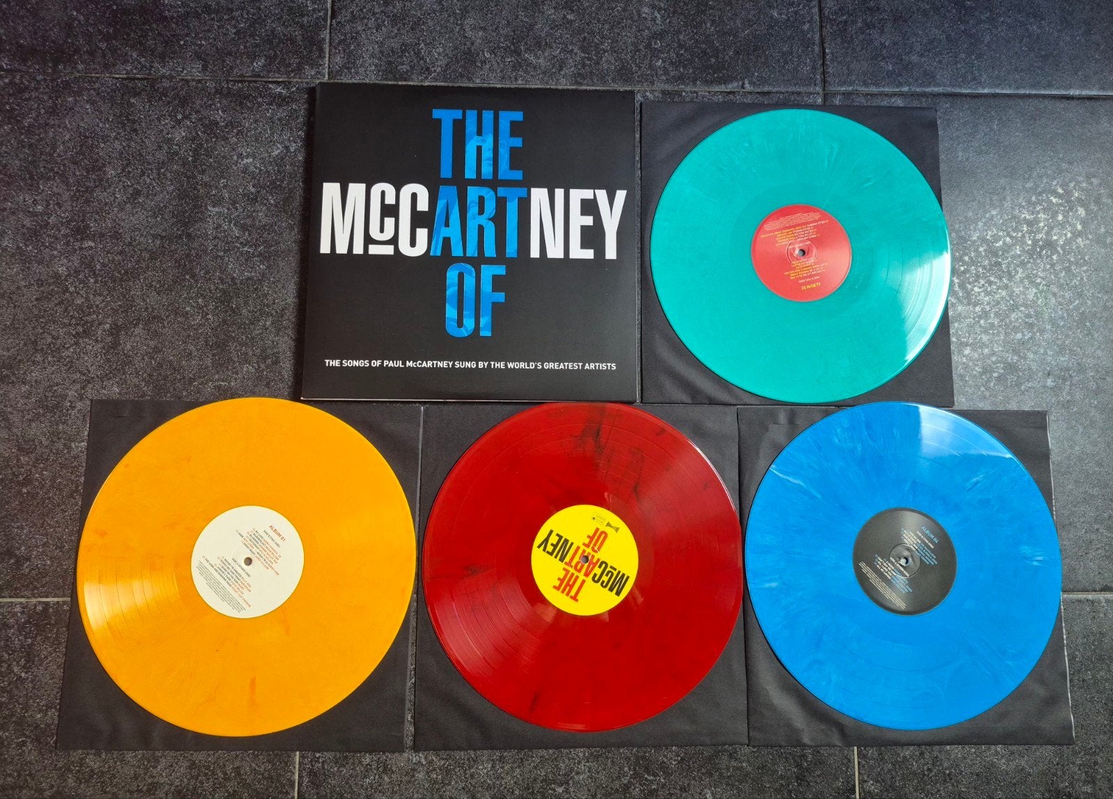 the McCartney of paul McCartney 2014 4 lp set nm, Ophalen of Verzenden, Zo goed als nieuw, 12 inch