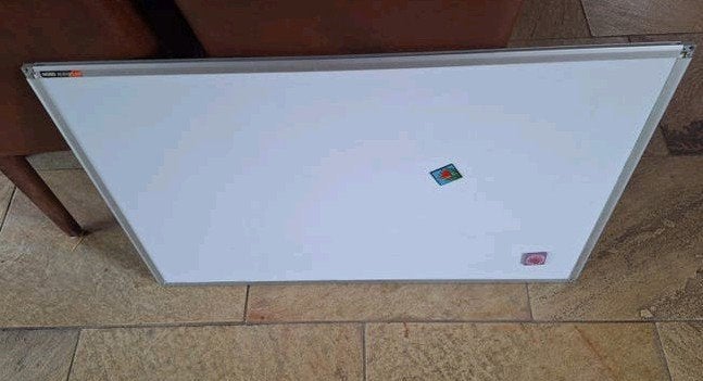 2 whiteboards, Ophalen, Whiteboard