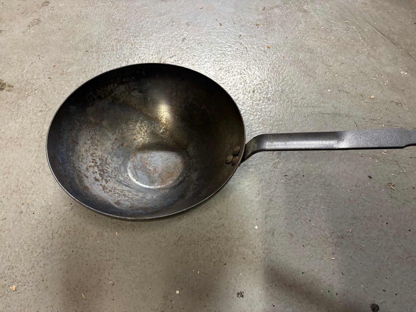 Zo goed als nieuwe wokpan, Huis en Inrichting, Keuken | Potten en Pannen, Zo goed als nieuw, Wok, Overige materialen, Ophalen