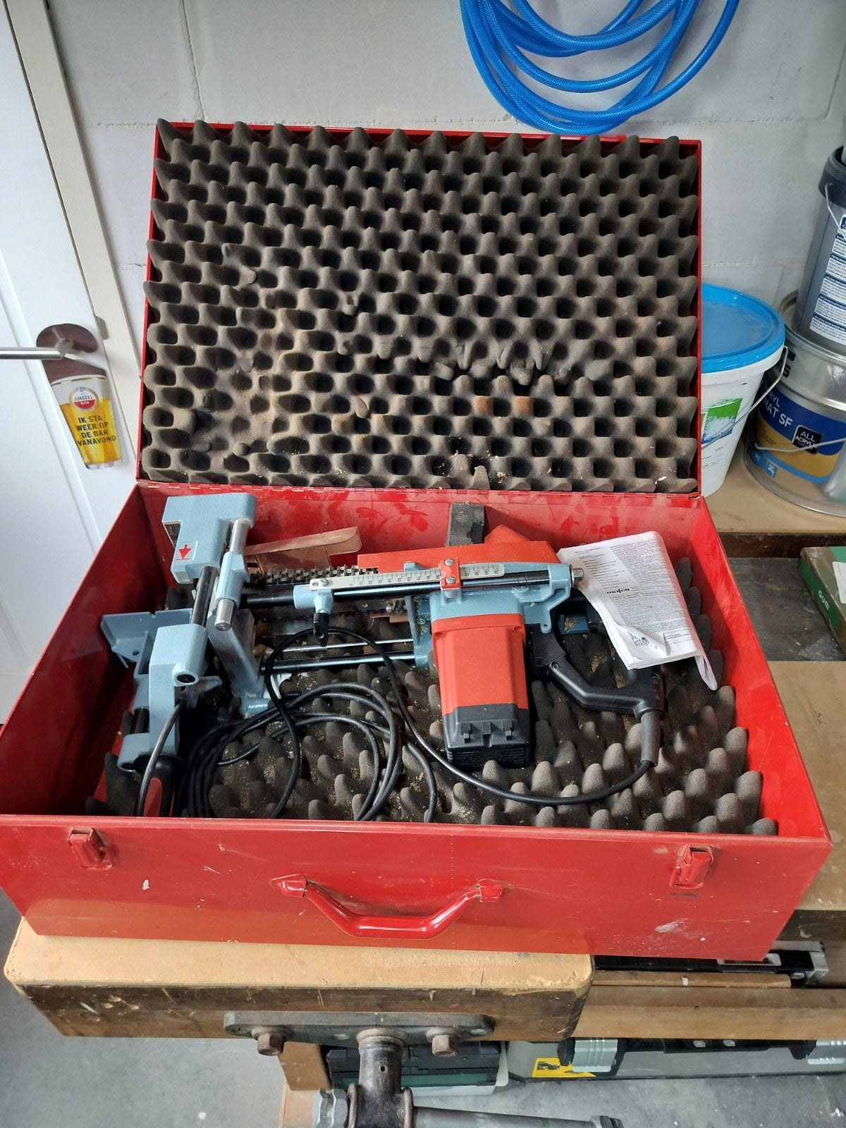Mafell SKS 130 Kettingfrees in koffer, Ophalen of Verzenden, Gebruikt