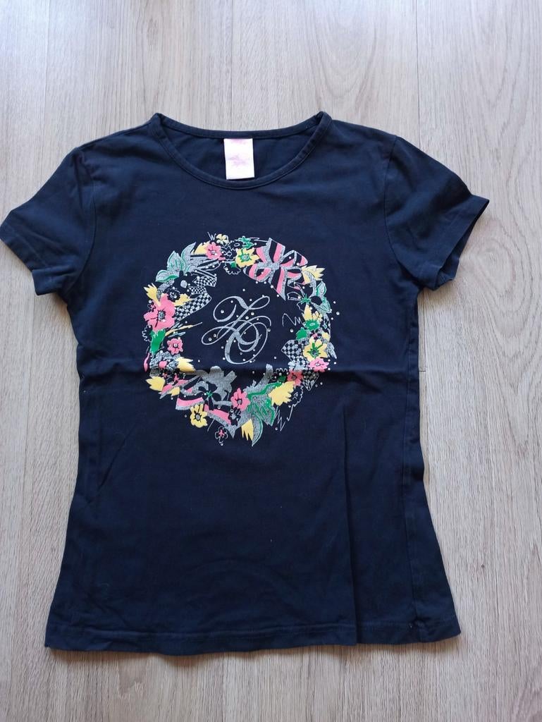 ZGAN Zero Jeans T-shirt Maat 140/146, Kinderen en Baby's, Zero Jeans, Meisje, Ophalen of Verzenden, Zo goed als nieuw