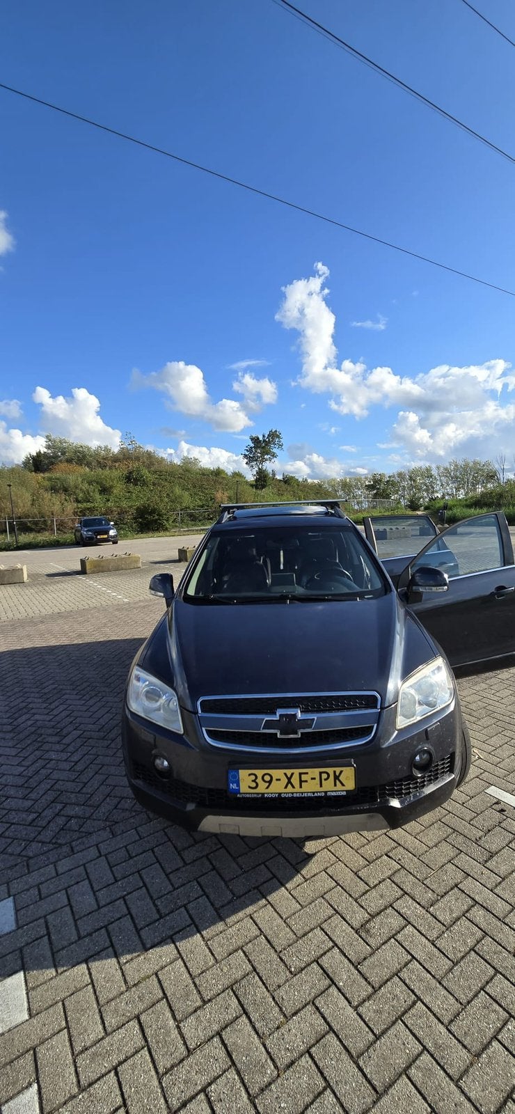 Chevrolet Captiva 3.2 4WD AUT 2007 Grijs MET JAAR APK, 1780 kg, 3195 cc, Zwart, Automatische klimaatregeling