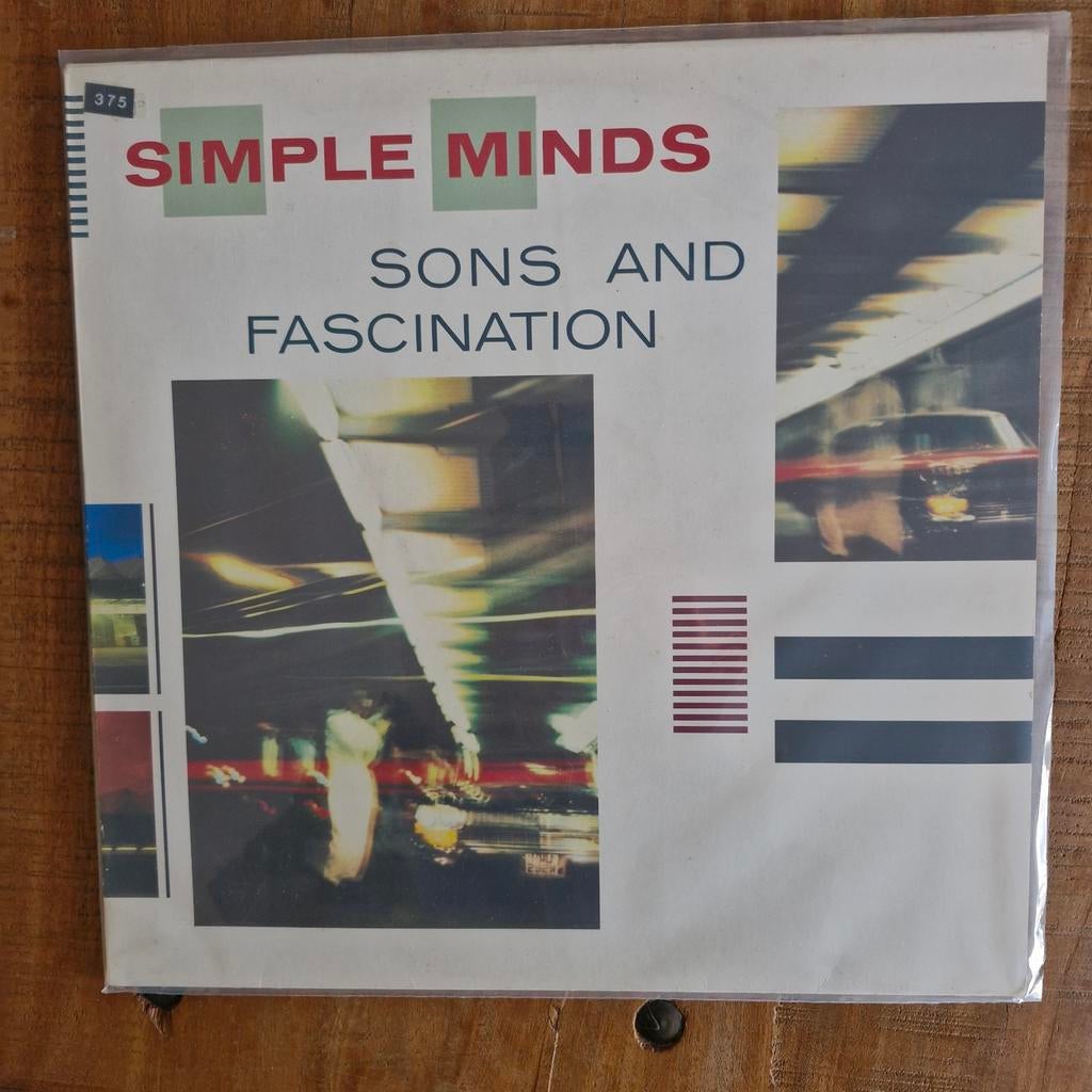 Simple Minds- Sons and fascination, Ophalen of Verzenden, 1980 - 1989, Gebruikt, 12 inch