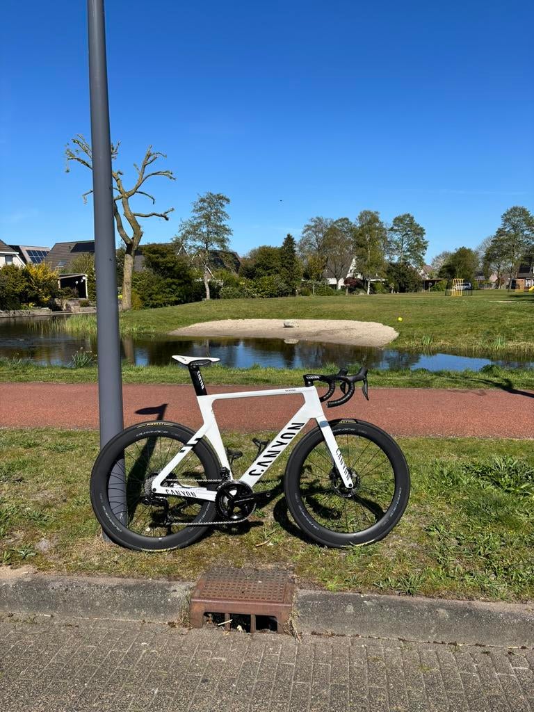 Canyon Aeroad CFR MVDP 2023 maat L, 57 tot 61 cm, Ophalen, Zo goed als nieuw, Overige merken