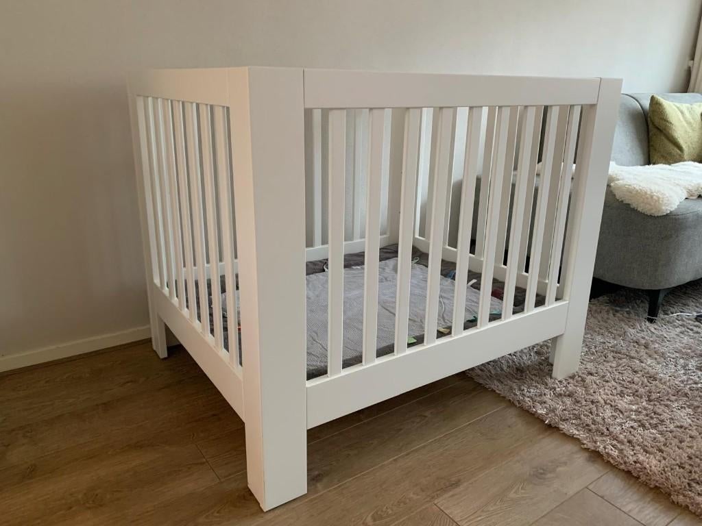 Box wit Kidsmill Alaska, Kinderen en Baby's, Boxen, Ophalen, Gebruikt, Rechthoekig, In hoogte verstelbaar