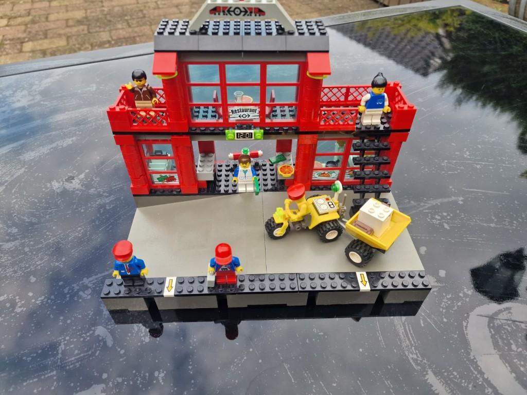 Rode Lego station 4556 uit 1999, Kinderen en Baby's, Speelgoed | Duplo en Lego, Compleet, City, Lego, Ophalen of Verzenden