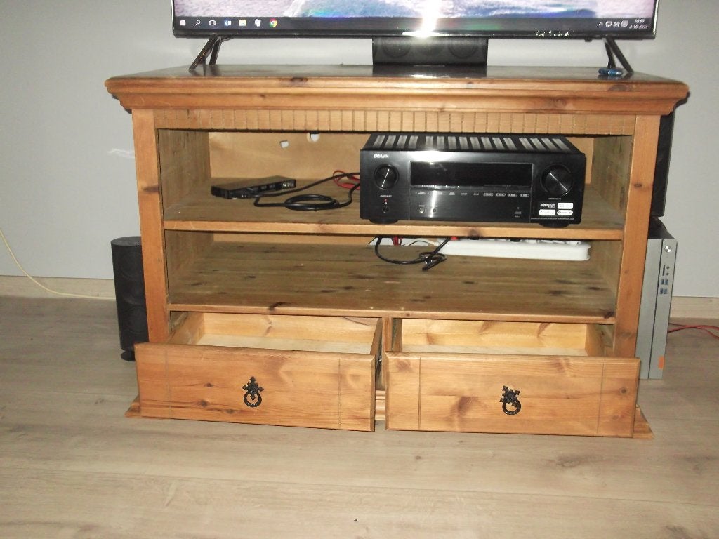 Grenen meubelen, Gebruikt, Rustiek, Minder dan 100 cm, Grenenhout