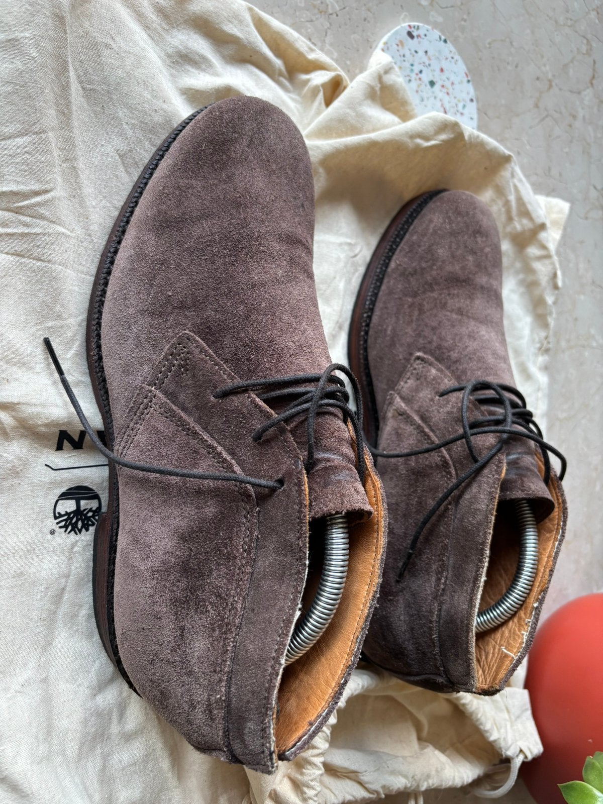 Timberland heren schoenen maat 43/44, Ophalen of Verzenden, Zo goed als nieuw, Bruin, Boots