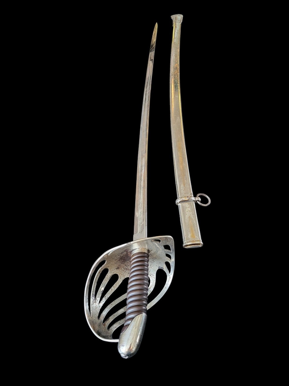 Nederlandse Cavalerie sabel Model M1895,gemerkt IJzerhouwer, Ophalen of Verzenden, Nederland