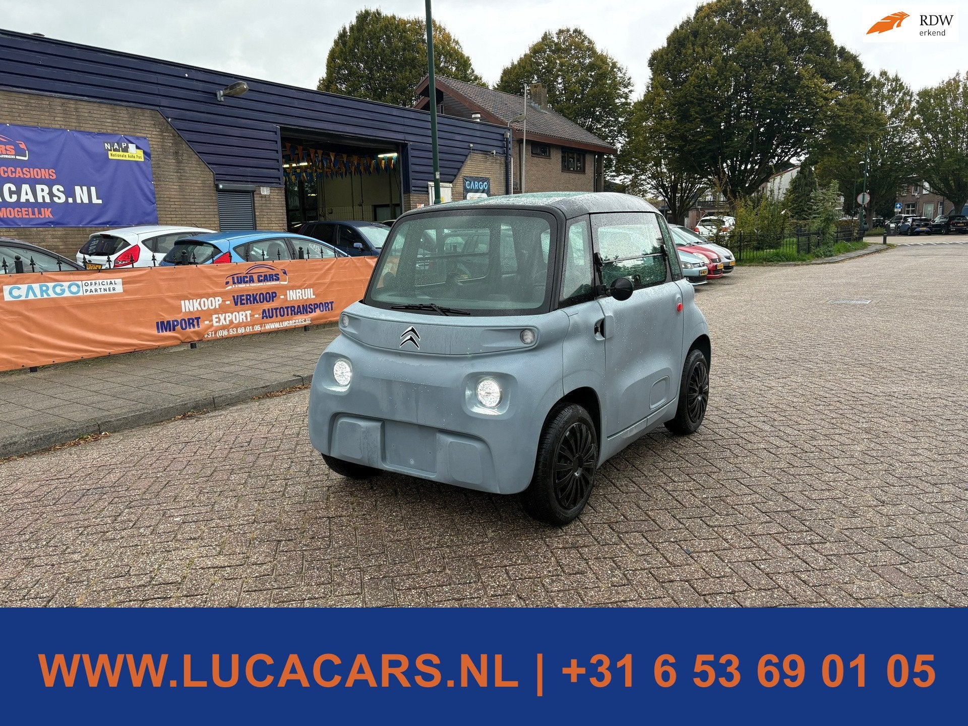 Citroen Brommobiel AMI AMI BROMFIETS RIJBEWIJS! 3X SLEUTEL +, Gebruikt, Citroën