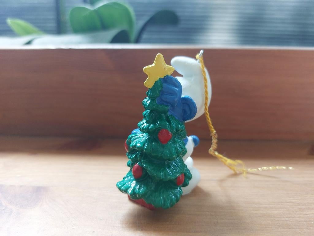 Smurf met kerstboom kerst 51901 De Smurfen, Ophalen of Verzenden