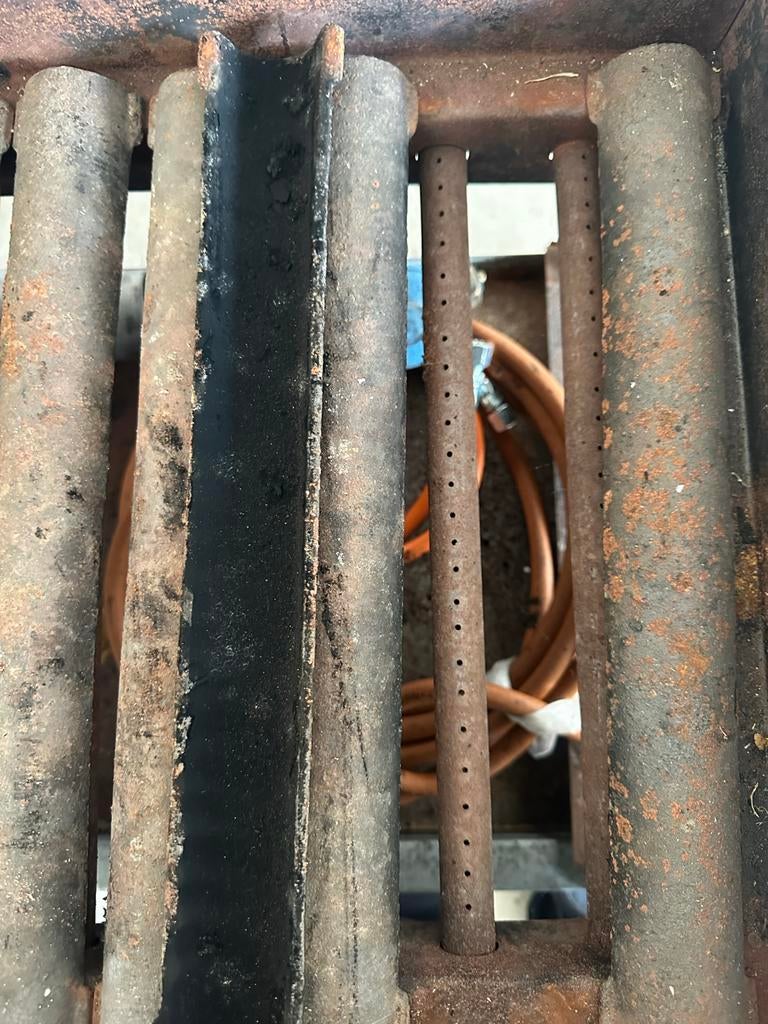 Professionele Horeca Gas BBQ /Lava steen BBQ, Ophalen of Verzenden, Zo goed als nieuw