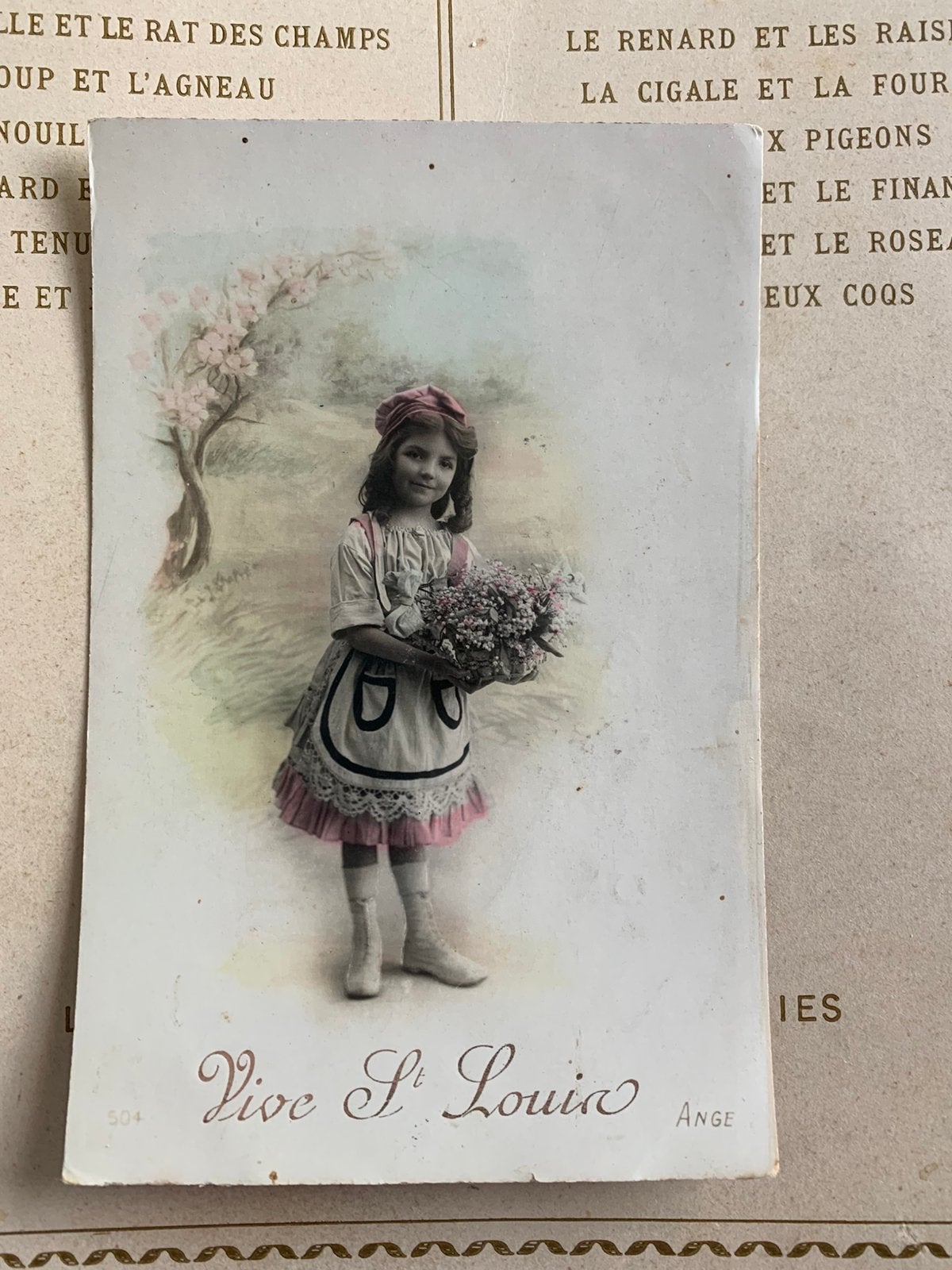 1912 Vive St Louis, Verzamelen, Ansichtkaarten | Themakaarten, Ophalen of Verzenden, Voor 1920, Gelopen, Kinderen