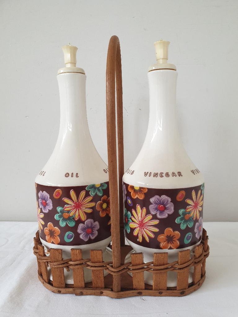 Vintage Goebel Olie and Azijn Set, Huis en Inrichting, Keuken | Servies, Overige materialen, Overige typen, Ophalen of Verzenden